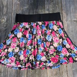 Floral Skater Skirt